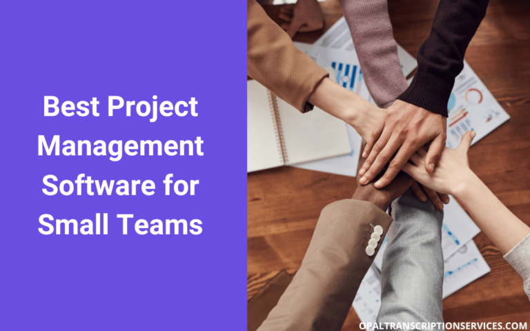 7 Best Project Management Software Tools for Small Teams