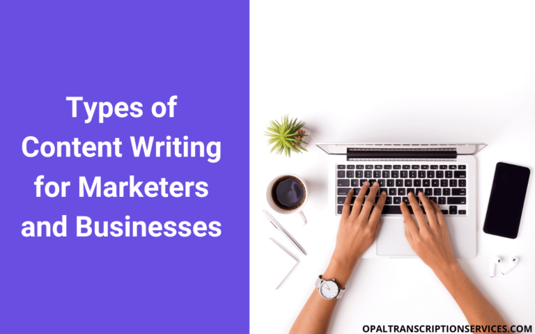 16 Types of Content Writing to Consider for Your Business
