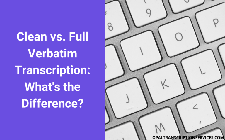 Verbatim Transcription vs. Non-verbatim Transcription Rules