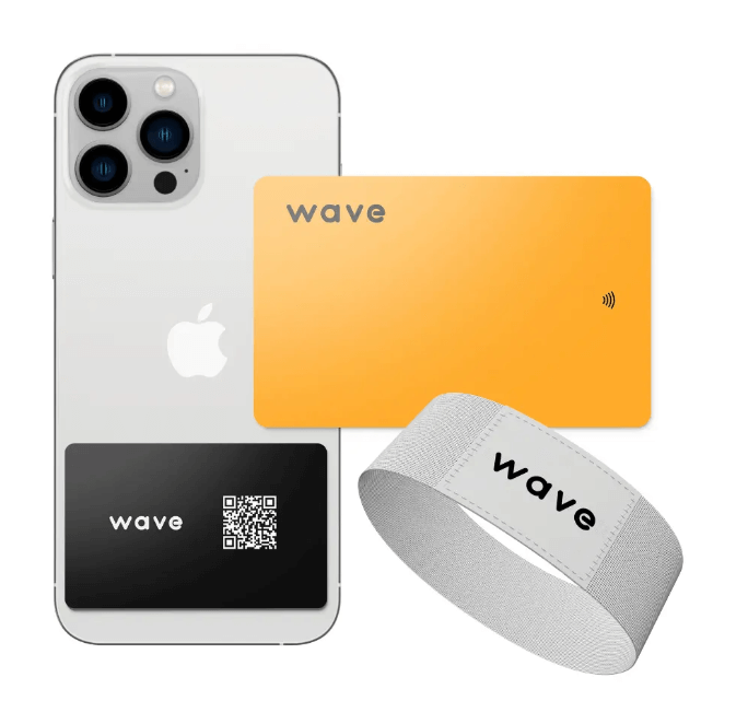 Wave NFC business cards and accessories